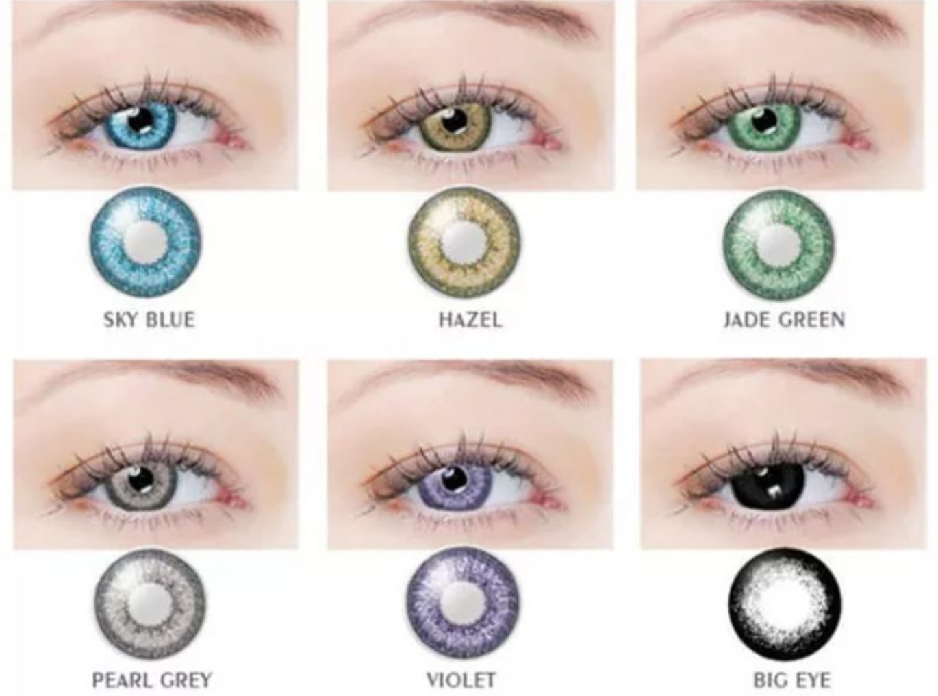 Sử dụng lens mang tính thẩm mỹ cao, tự do lựa chọn màu mắt yêu thích